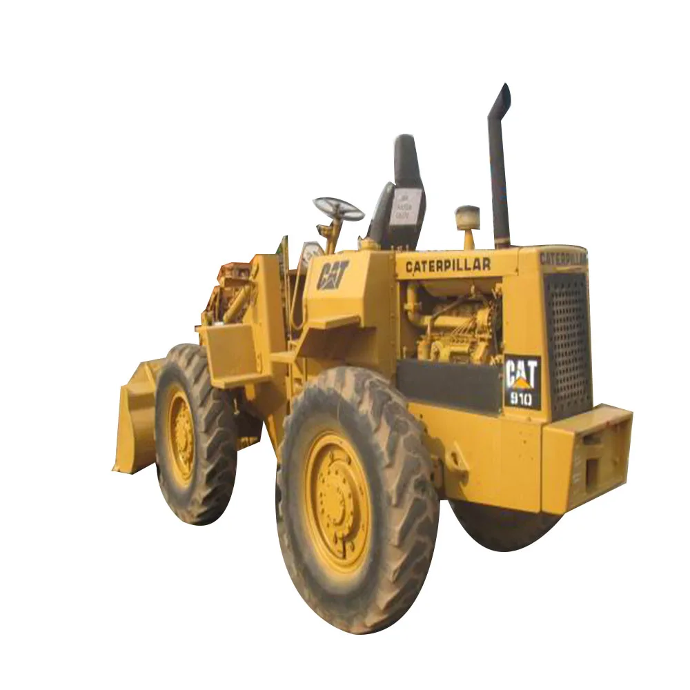 C at 910F Used Wheel Loader In-Stock Front Loader with 6 Ton Rated Load Featuring Essential Components Engine and Pump