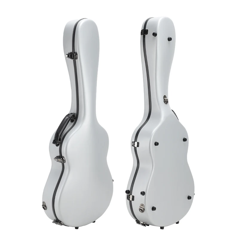 RM MOON-C Fiberglass Guitar Case Hot Sale 39/41 Inch Classical/Folk High Quality Guitar Accessories Gray Spray Paint