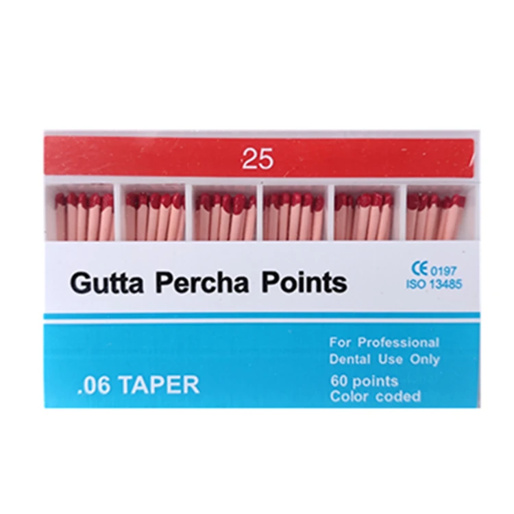 Dental Gutta Percha Points Endo Endodontics F1 F2 F3 02 04 06 Taper Dental Material 15-40# dental GP points