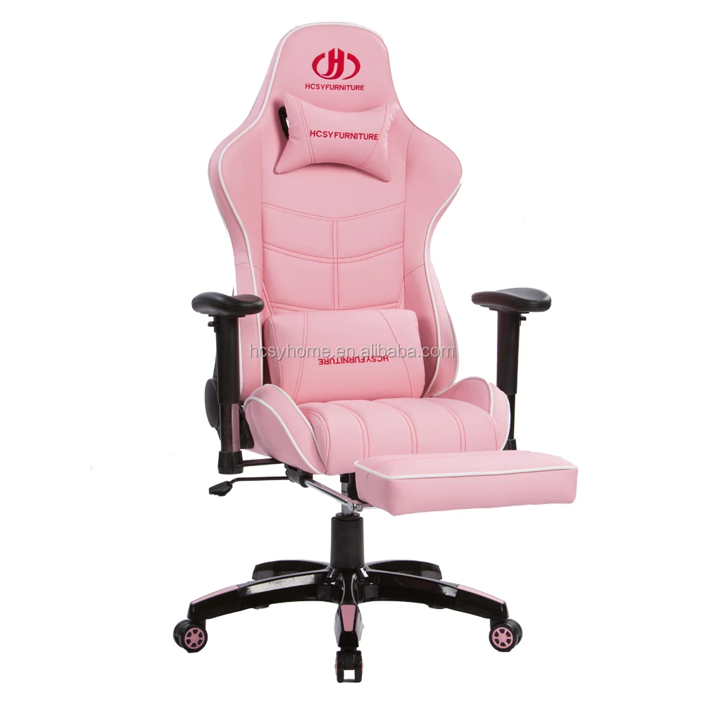 2021 Modern Design Hot Sale Cheap Ergonomic Recliner chair gaming office Computer Pink Gaming Chair ddp