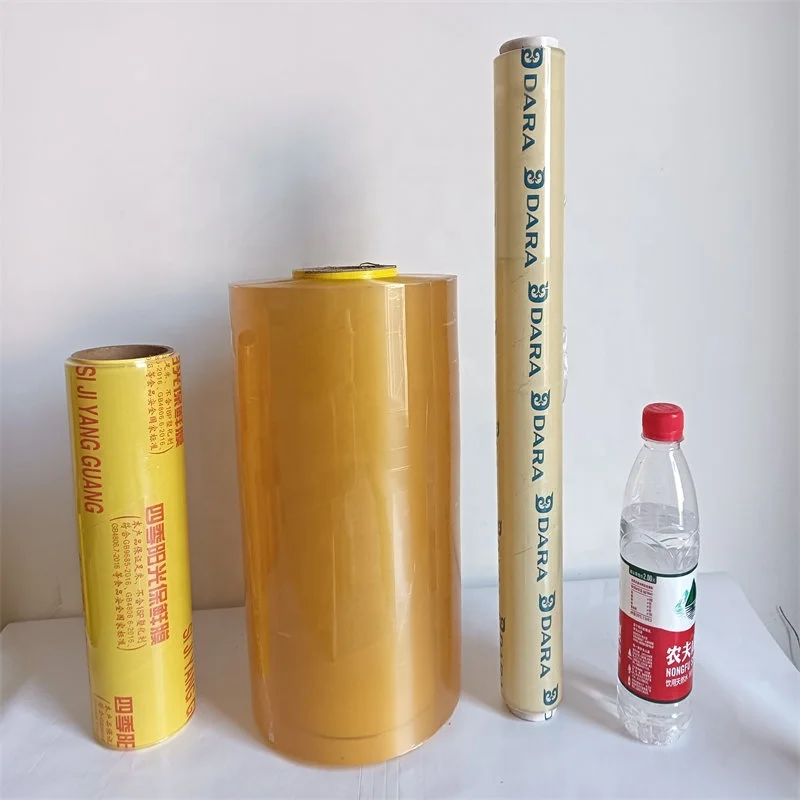 20 лет лучший производитель пищевая пленка из ПВХ для хранения свежих фруктов бесплатный образец