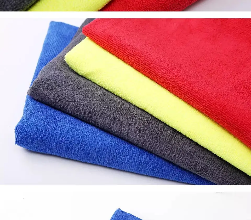 Washing towel Industrial cotton german cleaning wiper cloth None shedding thickened frosted absorbent car towel Cleaning Rag
