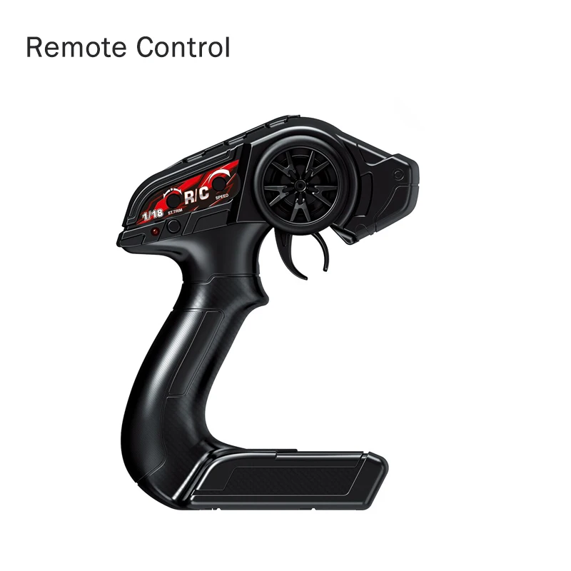 QS New Design 1:16 Scale Remote Control Racing Car Children Toys 4WD R/C Atomize Drifting Light Vehicle Toy With Detachable Tyre