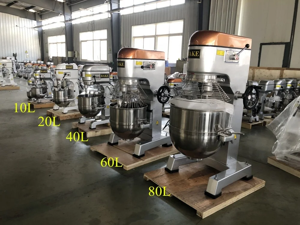 China factory 40L best selling commercial planetary food mixer