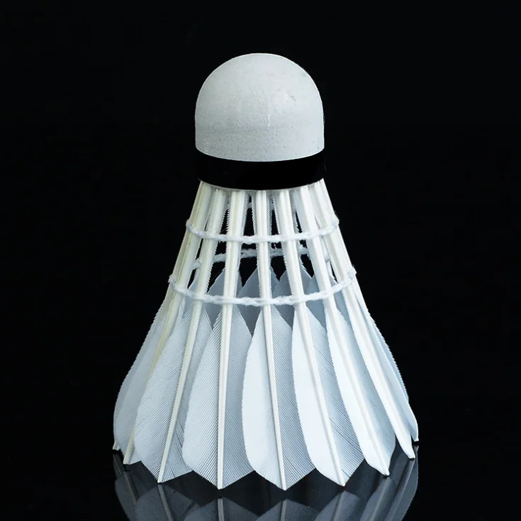 Wholesale customized high quality training level duck feather badminton shuttlecock