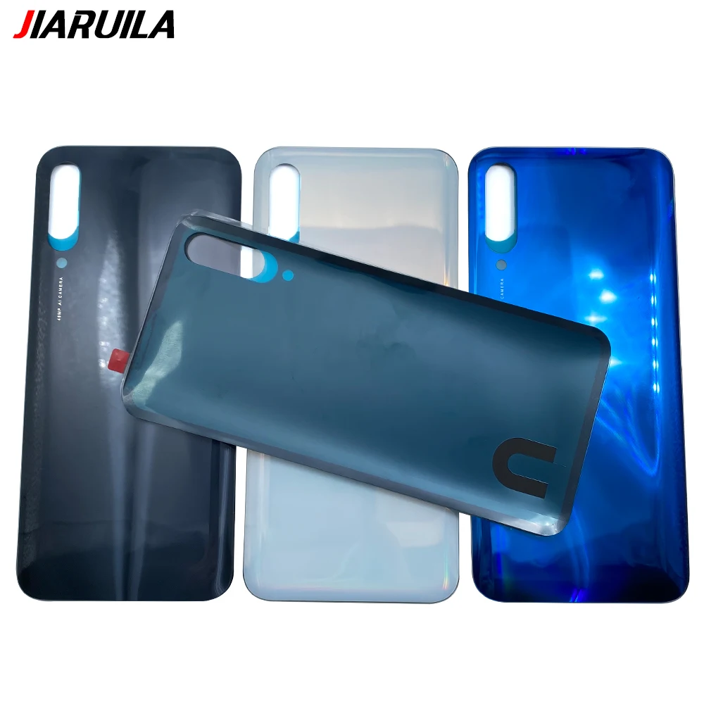 Factory Original Battery Back Cover Housings Case For Xiaomi Mi A3 / CC 9e Back Glass Rear Cover Mobile Phone Housings