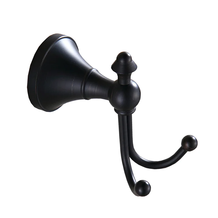 Chinese Black Brass Antique Oil Rubbed Bronze ORB Bathroom Accessories Ceramic Bathroom Accessory Set Wall Mount Towel Bar