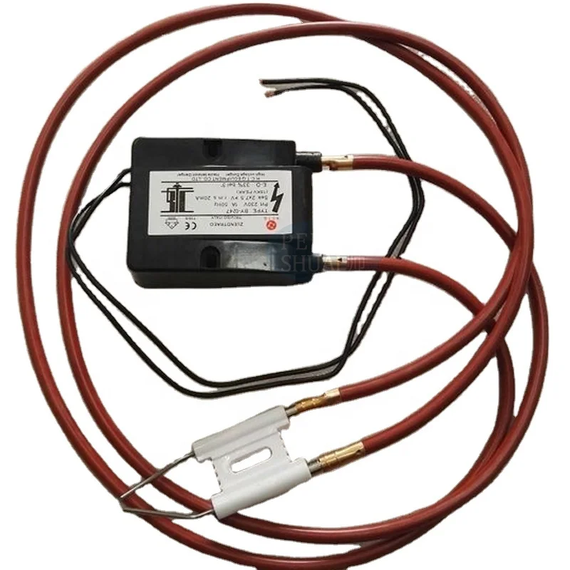 Ceramic Ignition Needle Boiler Combustion Accessories Gas Stove Fire Ignitor Double Couplet Sparking Electrode