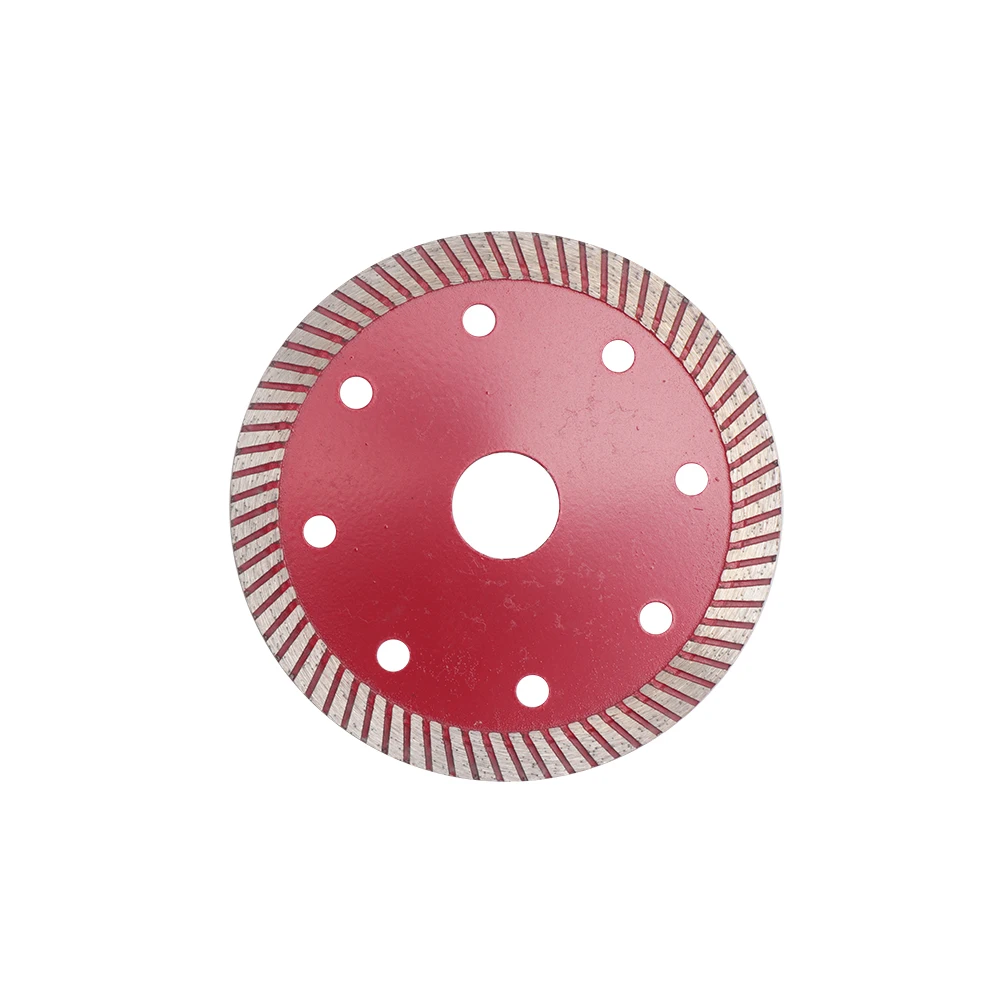 China factory sale best quality 105mm marble granite stone diamond cutting blades turbo diamond saw blade for granite