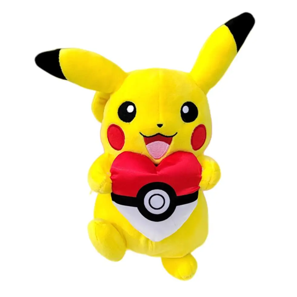 Genuine Pikachued Plush Toys New Designs Movie Pokemoneds Anime Dolls Birthday Halloween Christmas Gifts Cartoon
