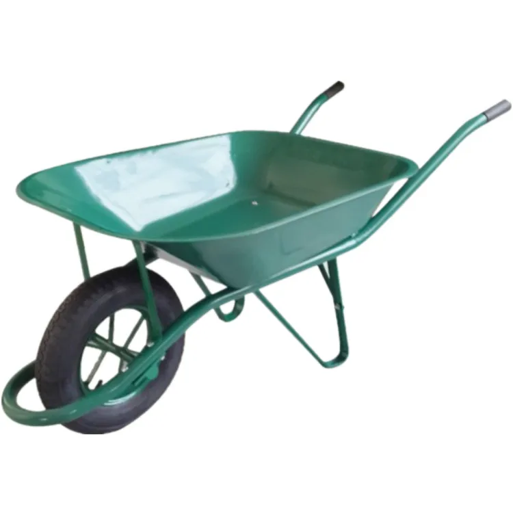 Tangshan sourse factory wholesale heavy duty Wheel Barrow Platform Hand truck Hand Trolley Tool Cart Rubber Wheel Caster