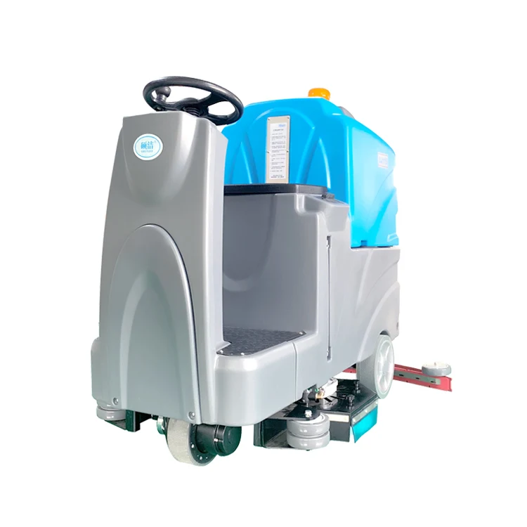 Fully automatic driving type scrubbing and drying machine ride-on floor scrubber