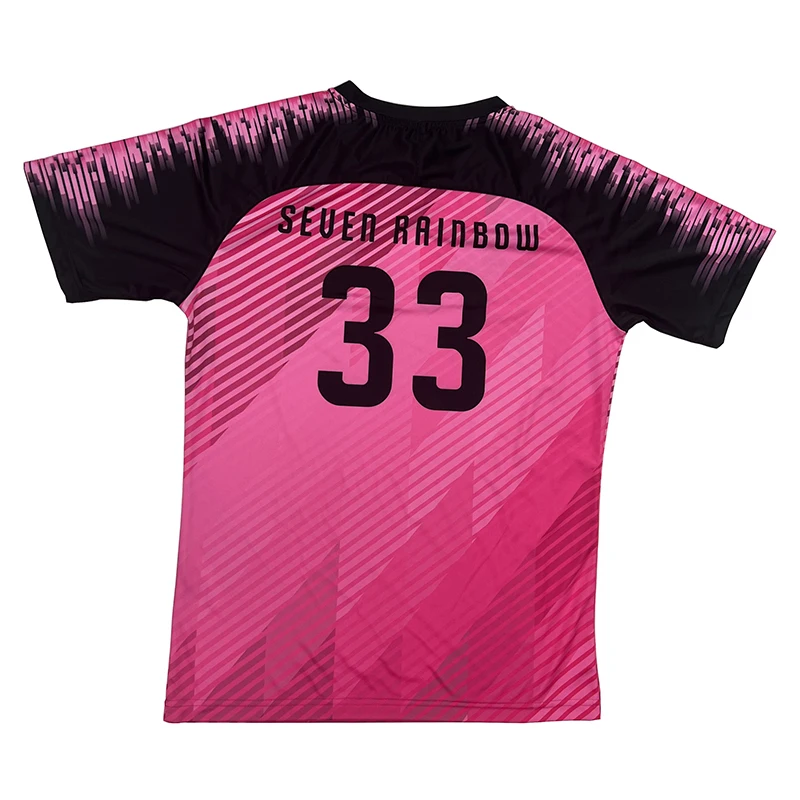 Wholesale Custom kid soccer jersey blue yellow pink orange vintage soccer jerseys For customizing youth team uniforms