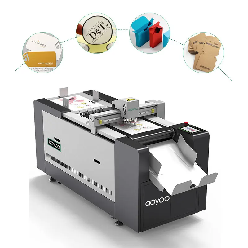 AOL-0604pas business card printer and cutter machine cut business card sticker small digital plotter