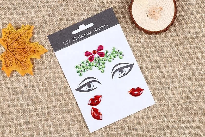 Украшение для теней век украшения лица боди-арт стразы клейкие