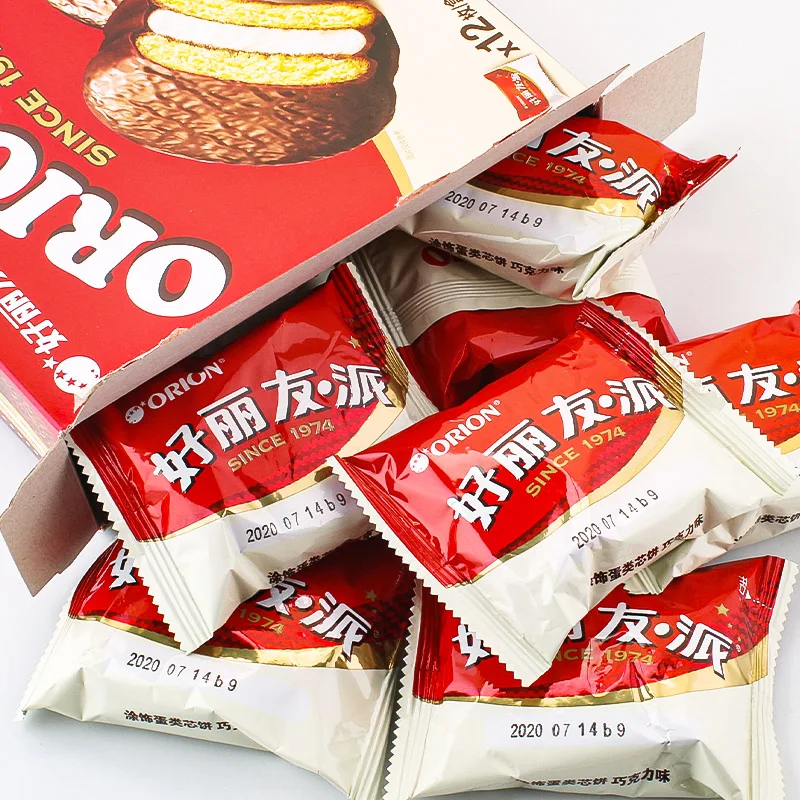 Шоколадный мини-пирог ORION Haoliyou, закуска/сладкий вкус, один/индивидуальная упаковка, закуска для торта