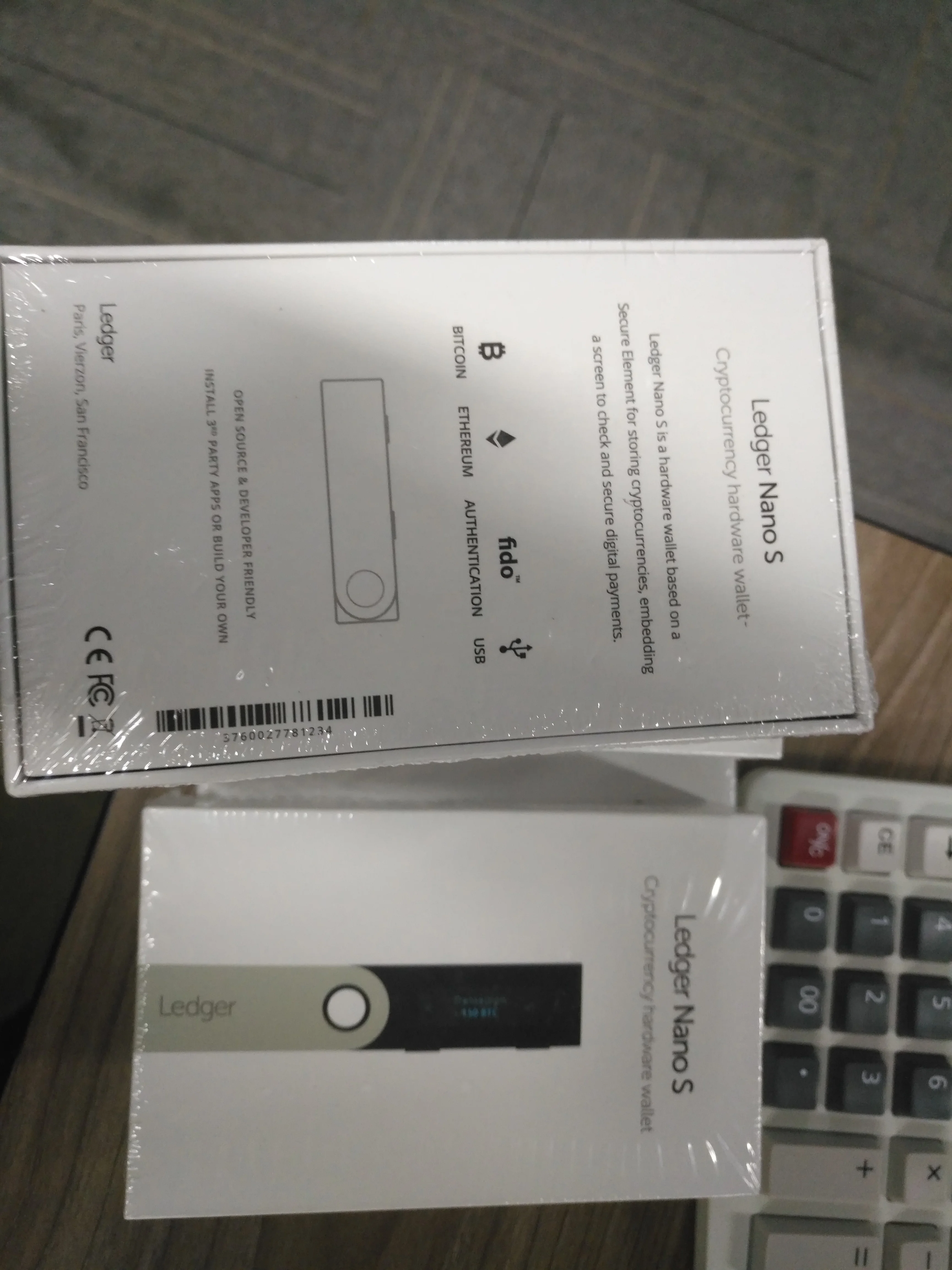 Оптовая продажа дешевые Быстрая доставка Ledger Nano S криптовалютный аппаратный кошелек с