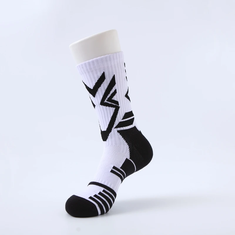 Super star professional basketball stockings elite thick sports socks non-slip durable skateboard stockings