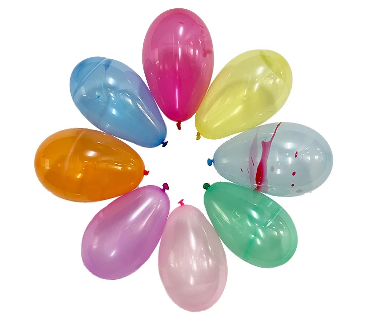 Self sealing resealable silicone Reusable water balloon bomb splash ball for Water gaming