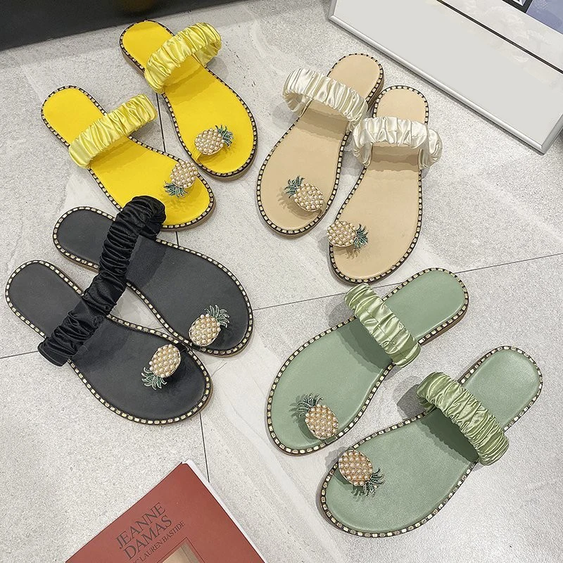 Легкие черные женские сандалии в западном стиле на платформе для