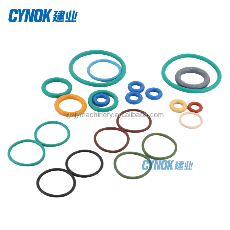 Индивидуальные красочные круглые кольца как P G Series NBR Silicone FKM материал CO00041-B2A O ring