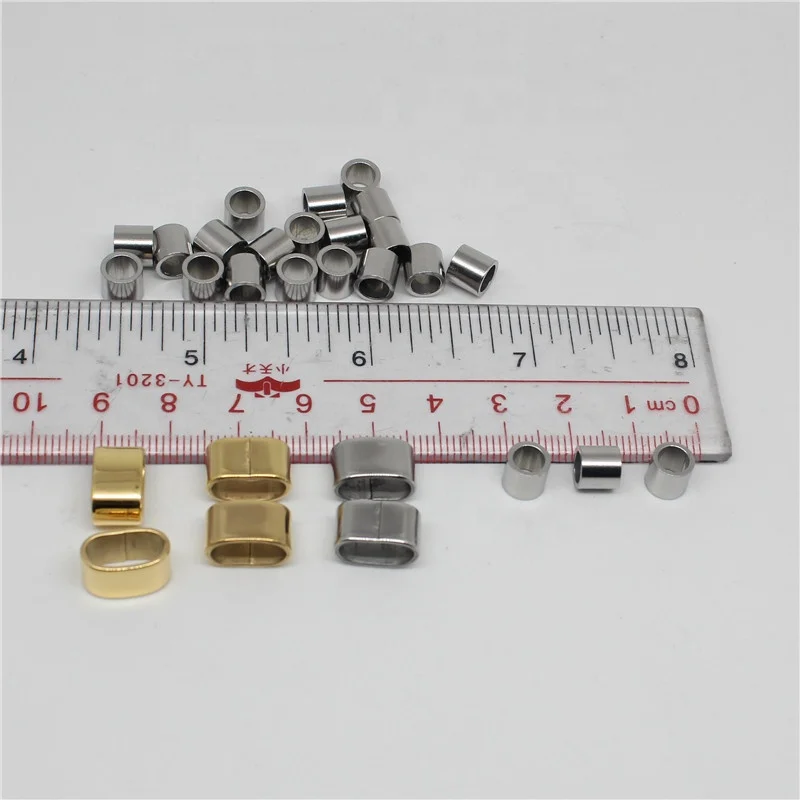 Yudan 316 Stainless Steel Bracelet Charms Spacer Beads  For Jewelry Making