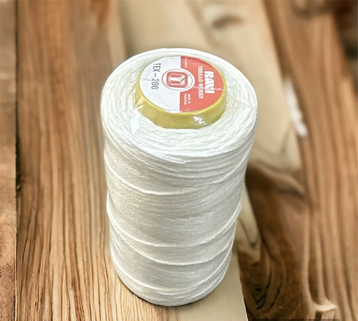 High Quality Tex200 Raw White Color 100% Cotton Sewing Thread