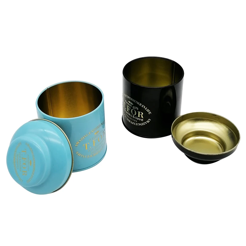 premium loose leaf tea tin alfonso black nectar tea apricot tea metal packing earl grey tin