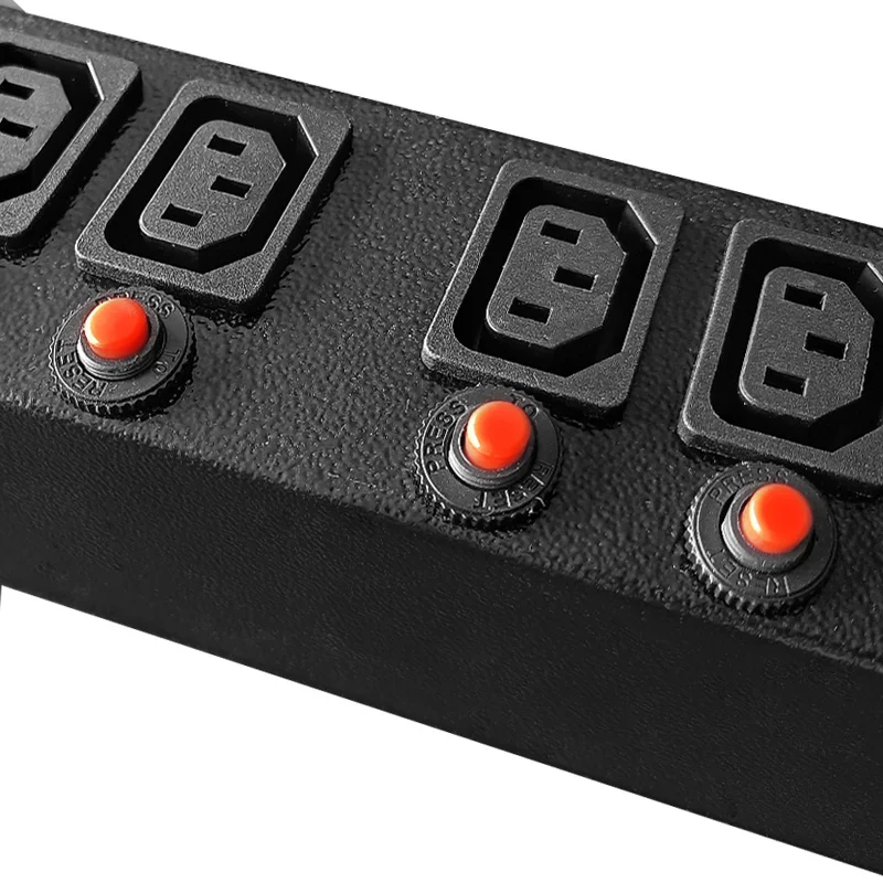 OEM Factory IEC C13 IEC C19 Breaker Pdu 2022 Hot Selling 32A 24 Way Socket Power Distribution Equipment