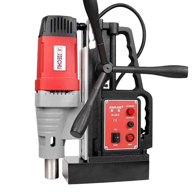 magnetic drilling machine with industrial portable strong magnet swivel base small/mini chinese hand/stand drill press