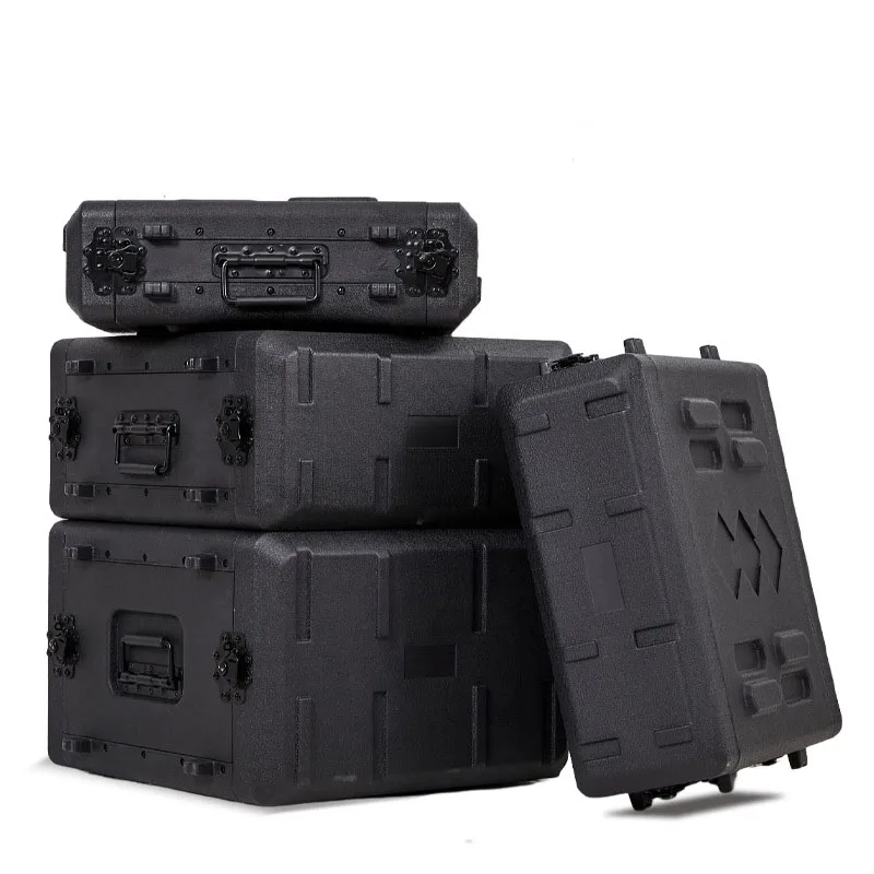 Flight Case Stage Audio Lighting Equipment Road Flight Case 2U rack mount for amplifier