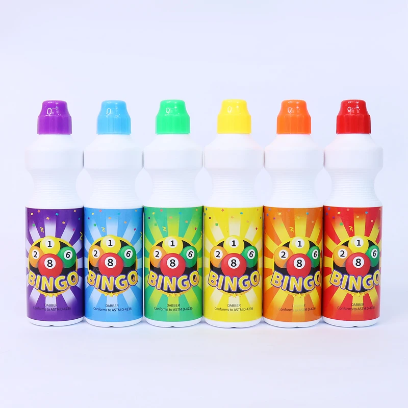 Custom bingo dabbers Wholesale Multi Color Bingo Daubers Dot painting Graffiti bingo marker