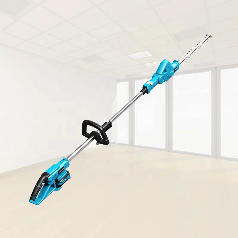 
Electric Power Garden Tools Portable Household Cordless Pole Hedge Trimmer max solo trimmer leaf cutter model PHT-L0218-2T 