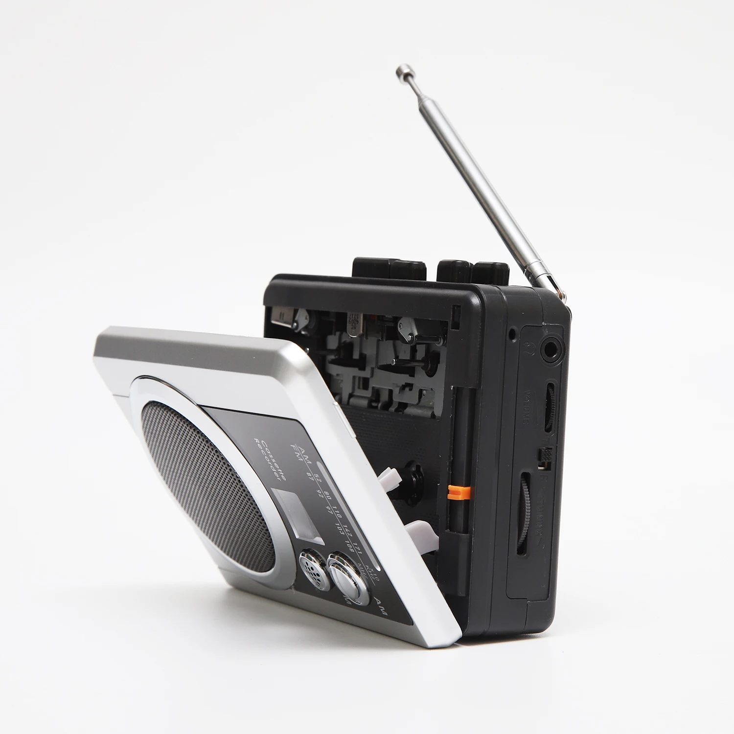 Low Price Good Quality Audio Cassette Player Walkman With Headphone Jack Fm Am Radio Recorder Player