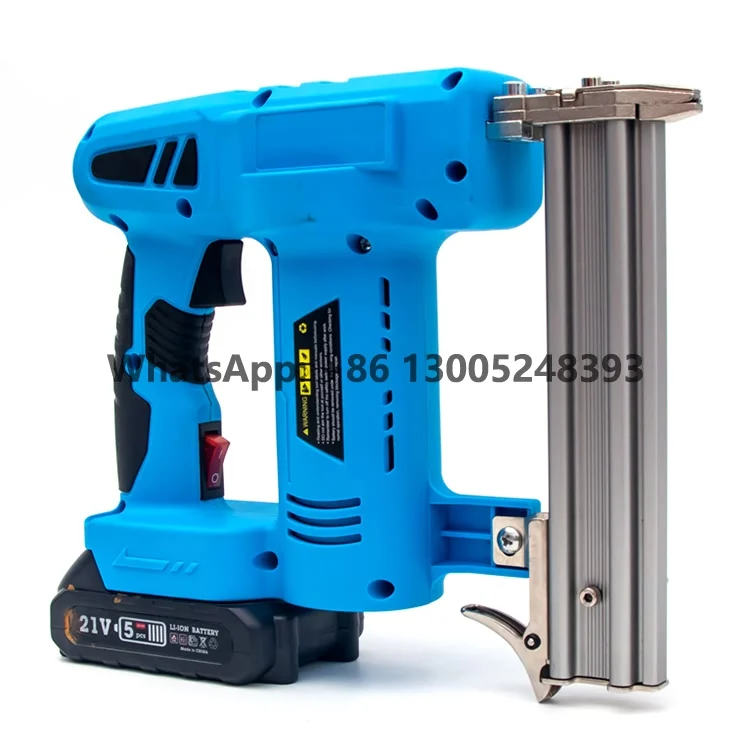 F30 Rechargeable Brushless Electric Staple Gun Cordless Shooting Nail Guns Portable Nailing Machine Battery Power Brad Nailer