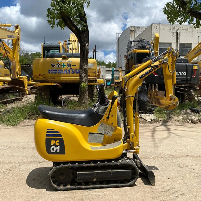 Высококачественный японский экскаватор komatsu 01 б/у 1 тонный мини-экскаватор Komatsu PC01