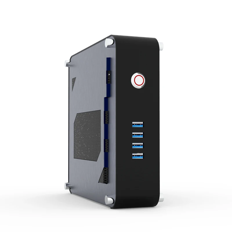 viewnote hot sale Mini itx 3300U motherboard with fan  host AMD pc mini HTPC computer