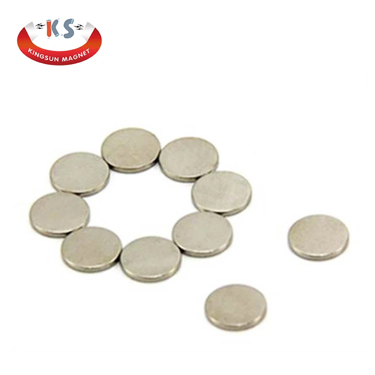 Manufacturer Super Strong Magnet  Round N35 N42 Custom Disc Magnet Rare Earth Ndfeb Permanent N52 Neodymium Magnet