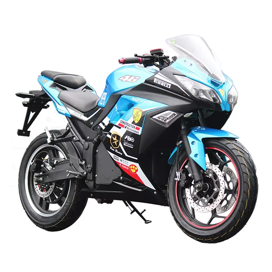 Dropshipping Customized Multiple Colors 3000 5000 Watt Super Electric Racing Motorcycle