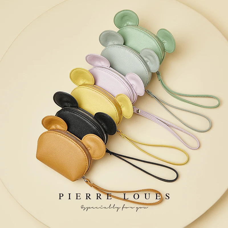 Новый Кошелек Pierre loues 2022 Корейская версия мультяшного маленького бумажника модная милая маленькая сумка оптом