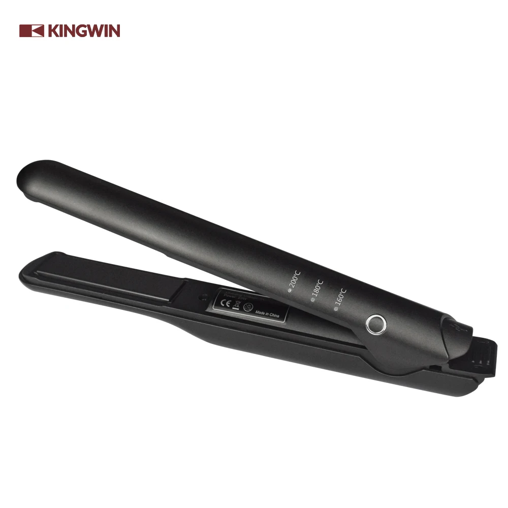 Ceramic flat iron ionic hair straightener