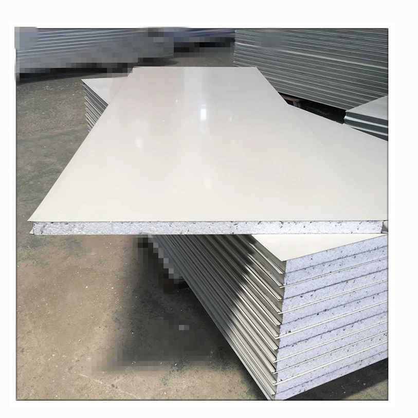 Цветная стальная Изолированная EPS сэндвич-панель для крыши и стен