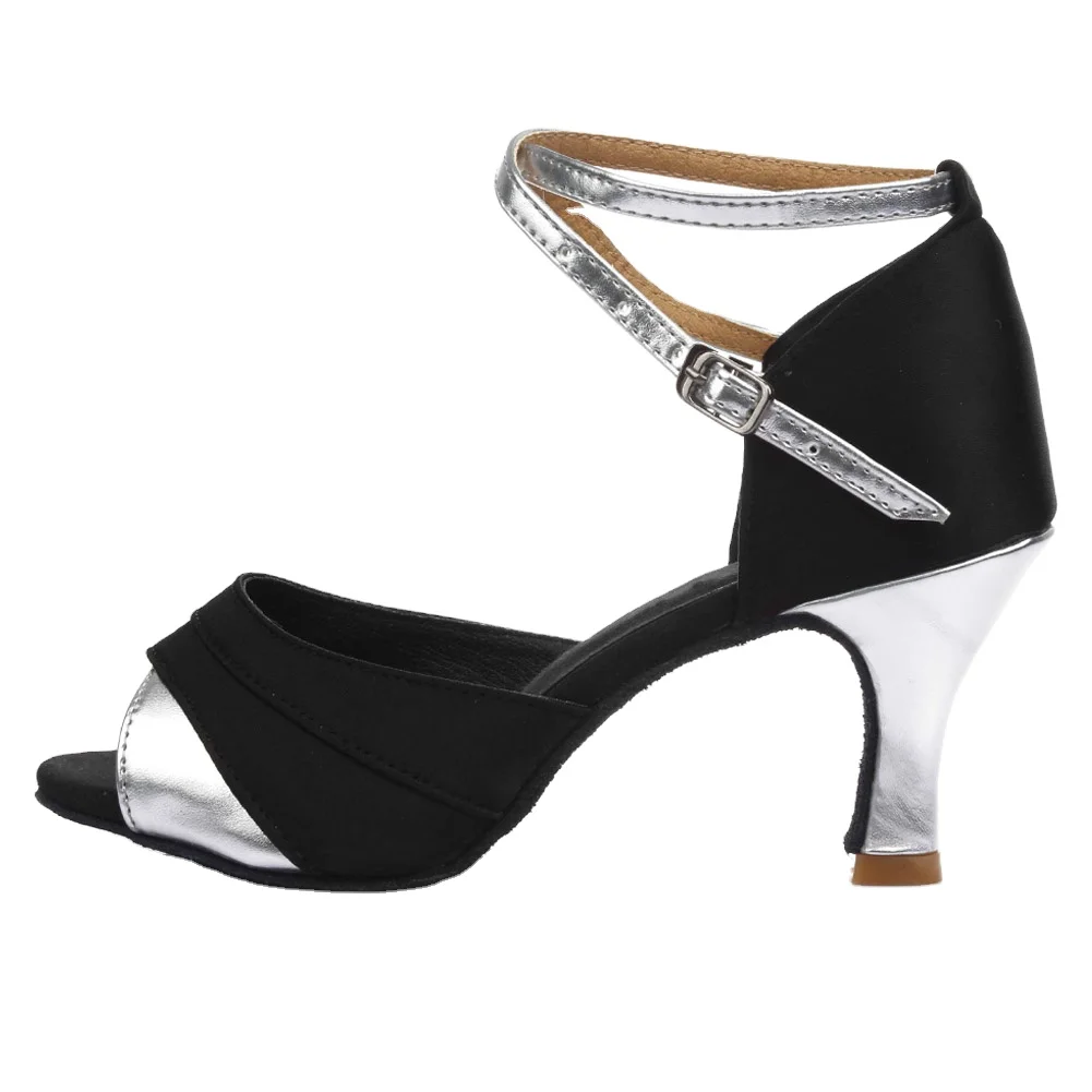 Женские туфли для латиноамериканских танцев L803 на каблуке 5 см и 7 см