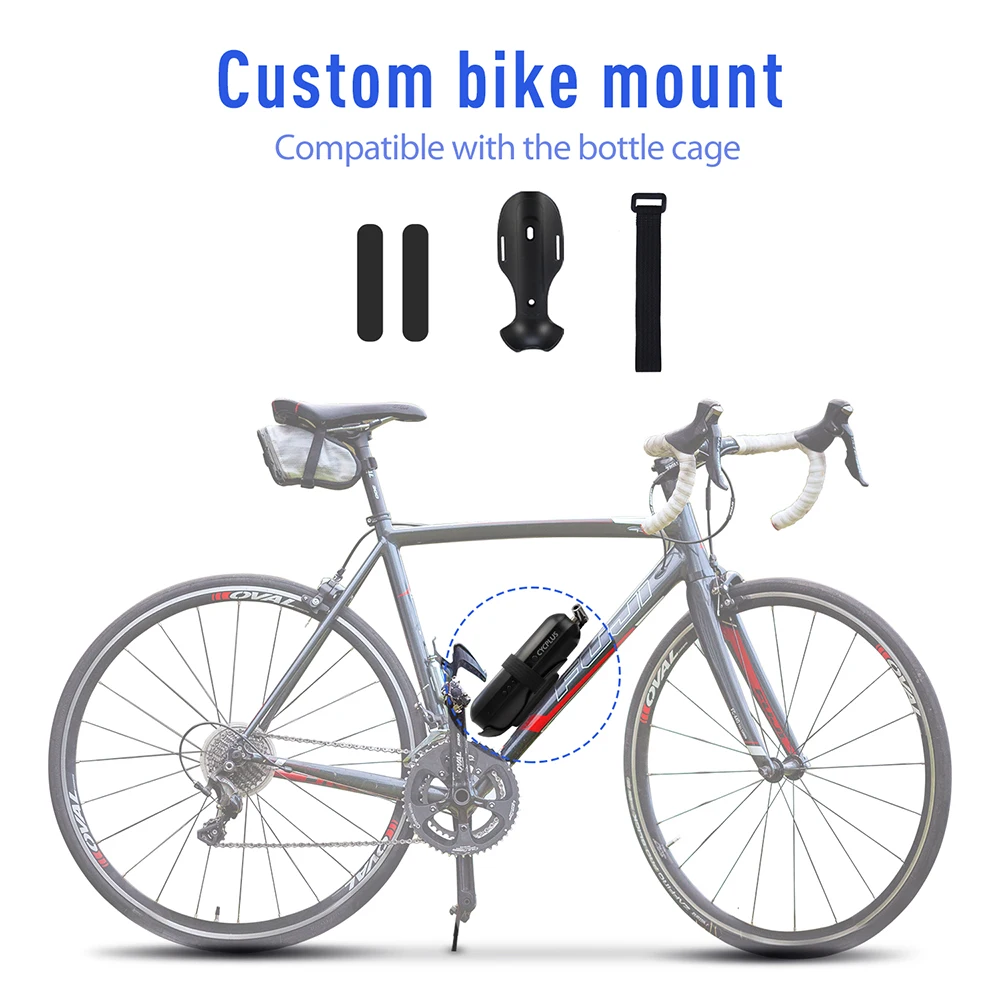 CYCPLUS 2083 Portable Bicycle Accessories Road Bike Accessories Electric Smart Bike Pump