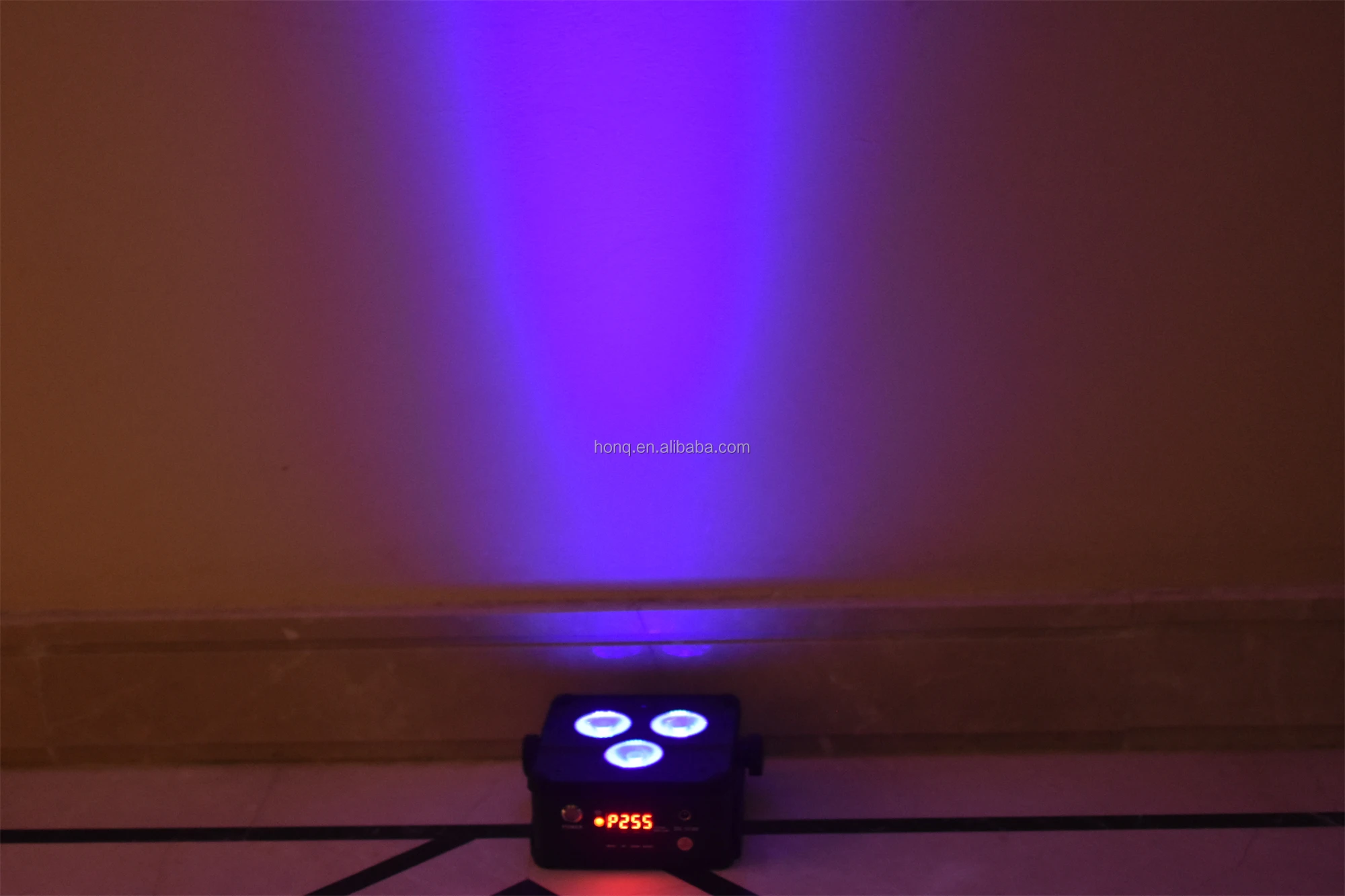 Wireless Uplight 3X18W RGBWA UV 6In1 Battery Powered Led Par Can Stage Lighting With Wifi IR Control