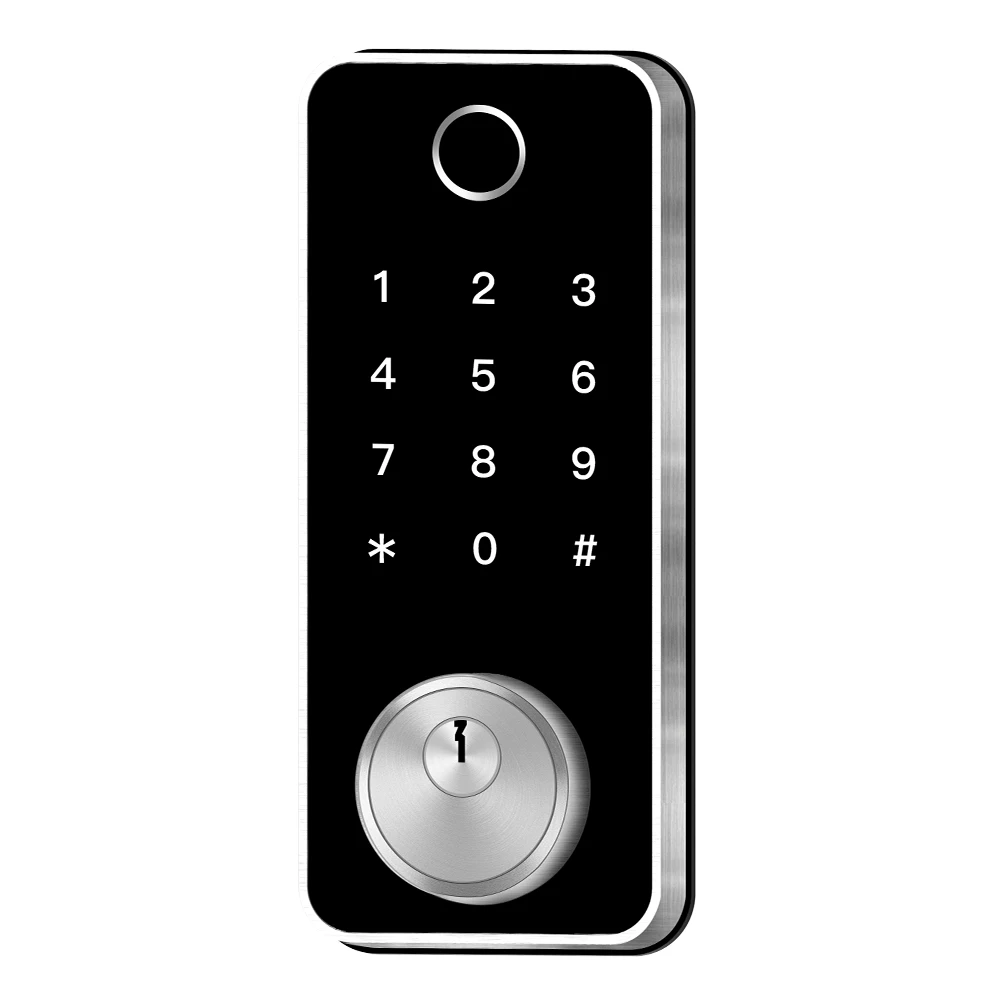 
Wi-Fi Smart Lock Key less Entry Electronic Touchscreen Deadbolt Featuring Smart Key Security smart door lock fingerprint smart 