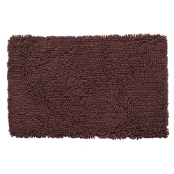 100% polyester microfiber chenille excellent antiskid machine-washable bibulous perfect non-slip