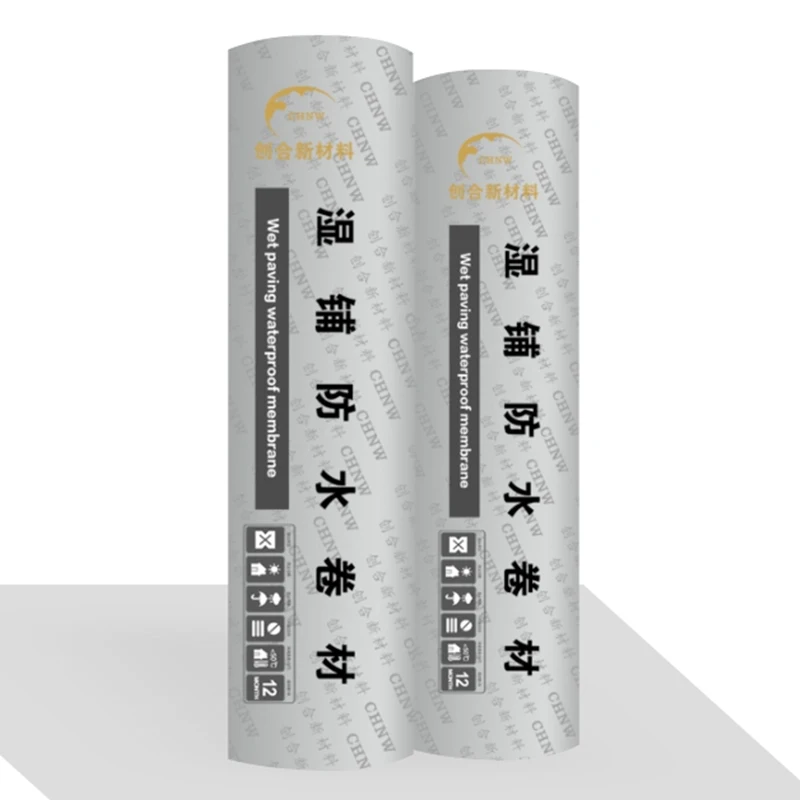 
4.0MM Polyester asphlat wet-paving waterproofing membrane bitumen Asphlat waterproofing rolls membrane basement waterproofing 