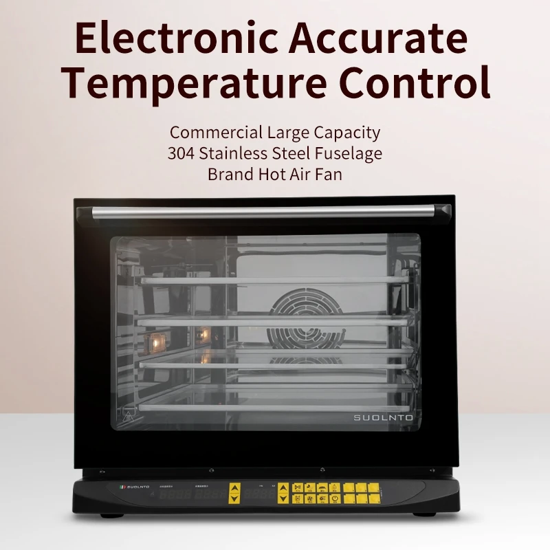 Convection Oven Industrial Cake Bread Baking Machine  Smart Full Automatic Bakery Machine