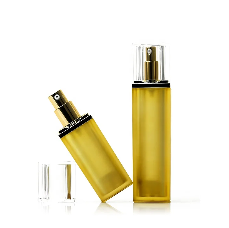 
30ml 50ml 100ml acrylic square airless dispenser Z-30/50/100F 